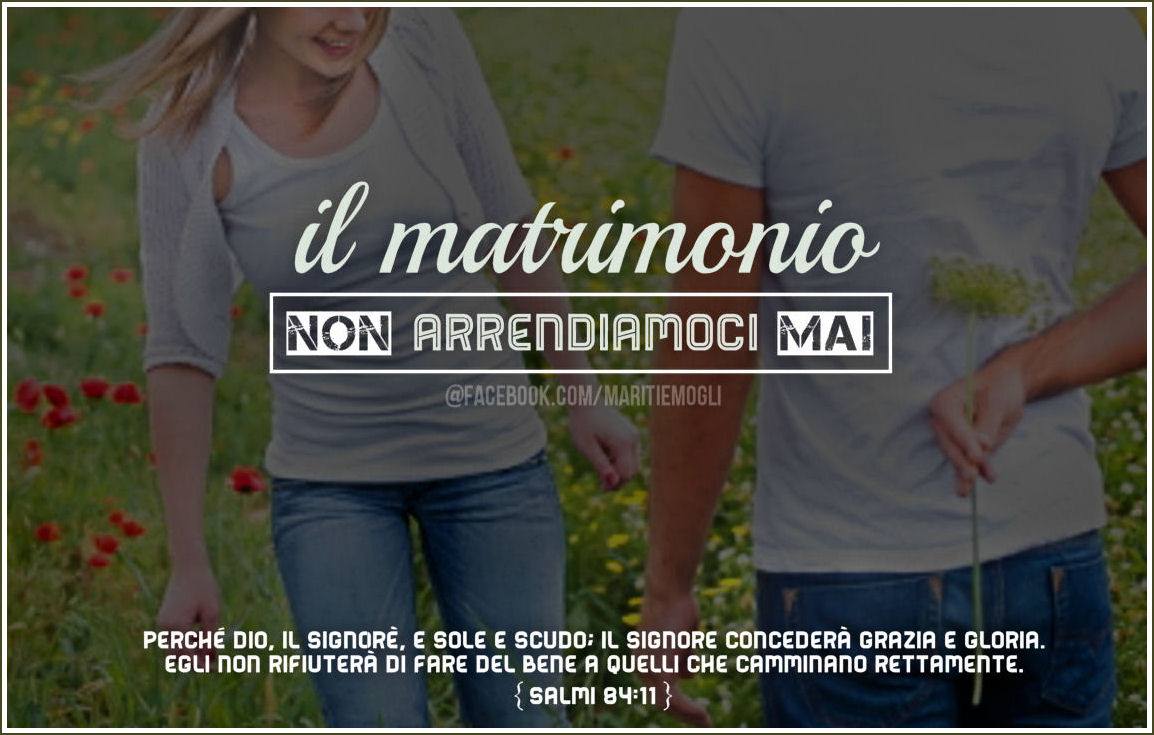 Il Matrimonio Insieme Per Vivere